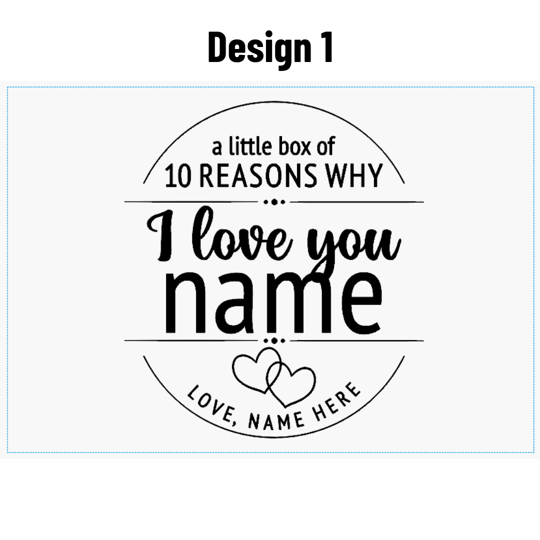 10 Reasons I Love You Box