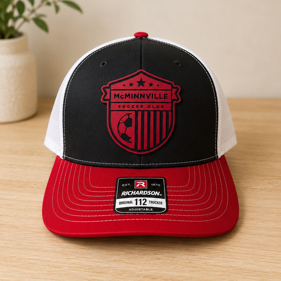 Red/Black/White - MSC Patch Red