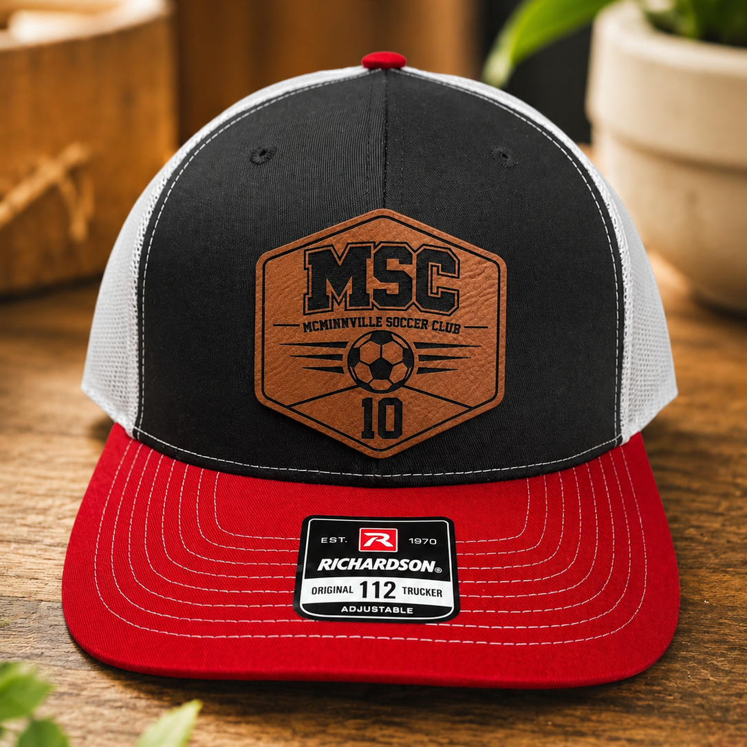 Red/Black/White - Player Patch Brown