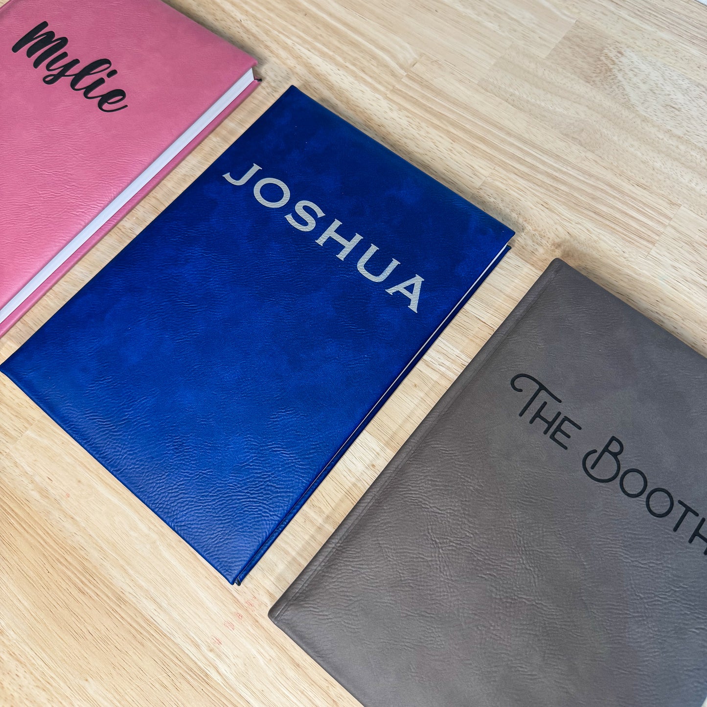 Leatherette Journals