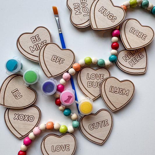 Conversation Hearts DIY Kit