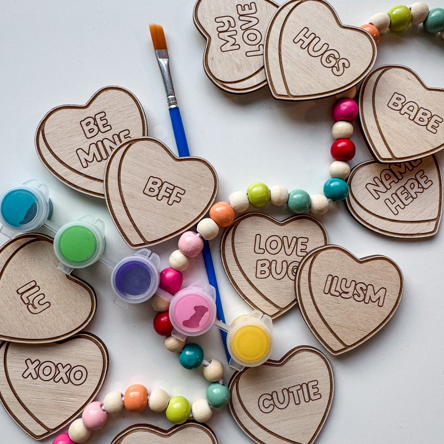 Conversation Hearts DIY Kit