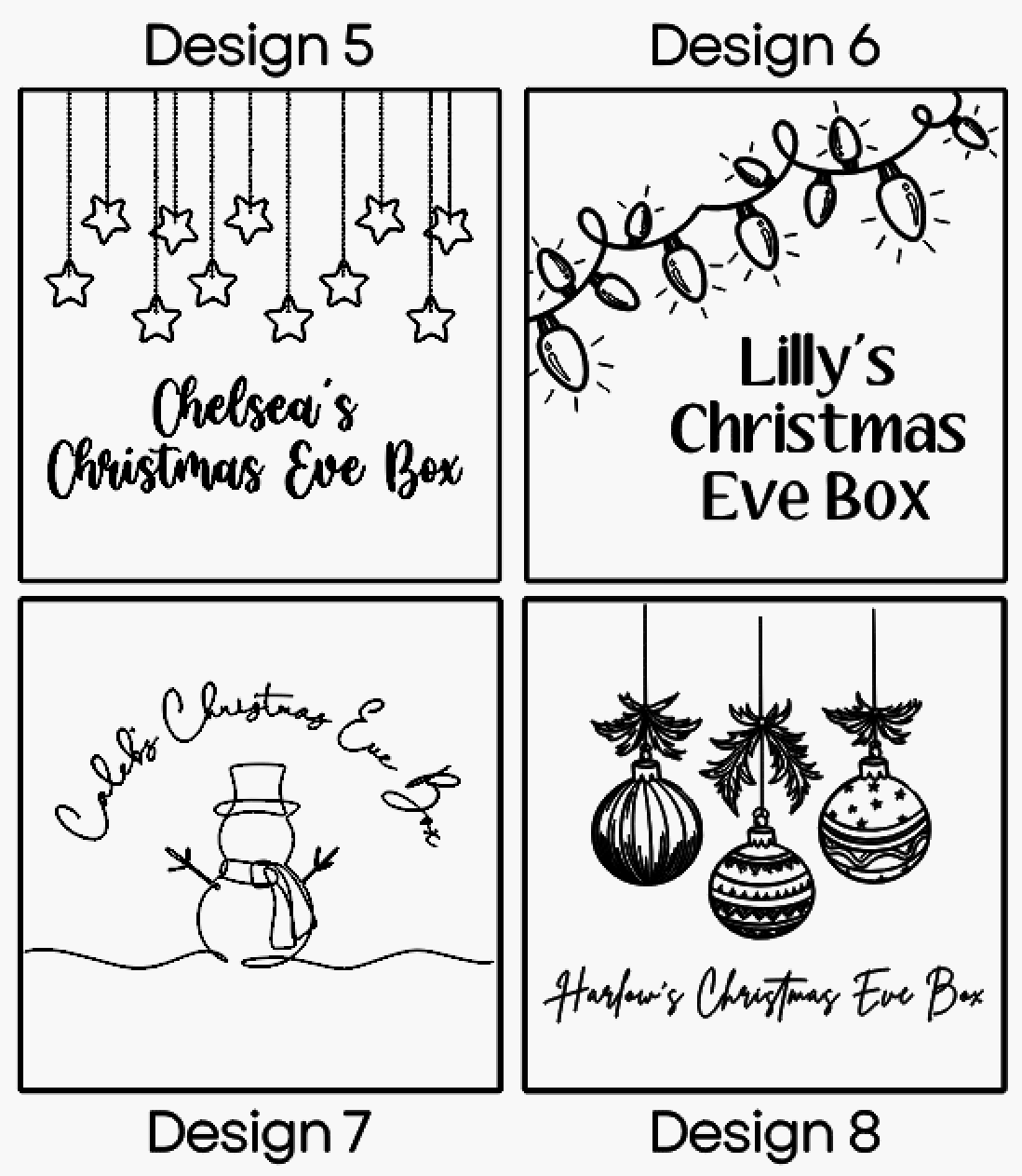 Christmas Eve Gift Box
