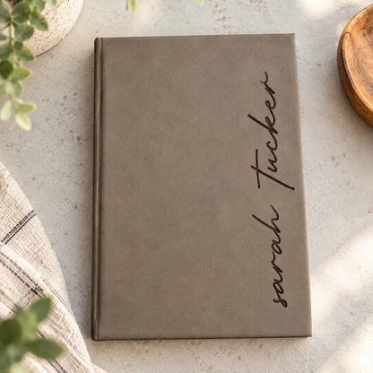 Script Name Leatherette Journal