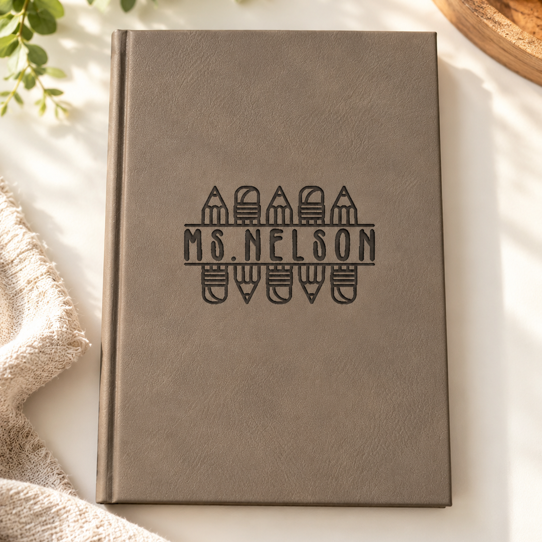 Teacher Leatherette Journal