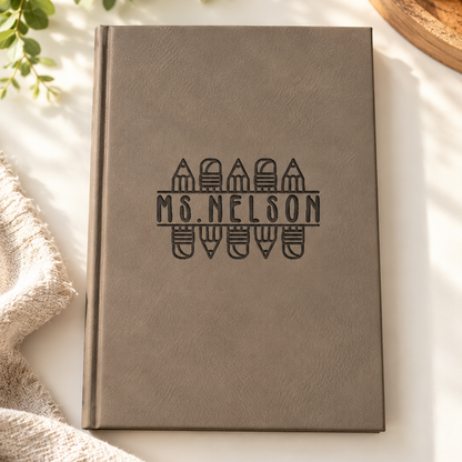 Teacher Leatherette Journal