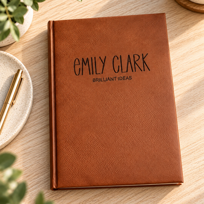 Brilliant Ideas Leatherette Journal