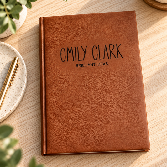 Brilliant Ideas Leatherette Journal