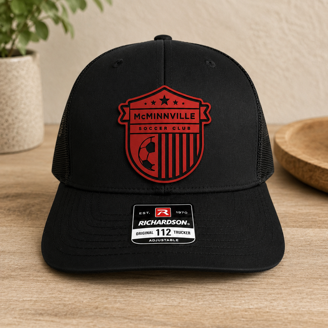 Black/Black - MSC Patch Red