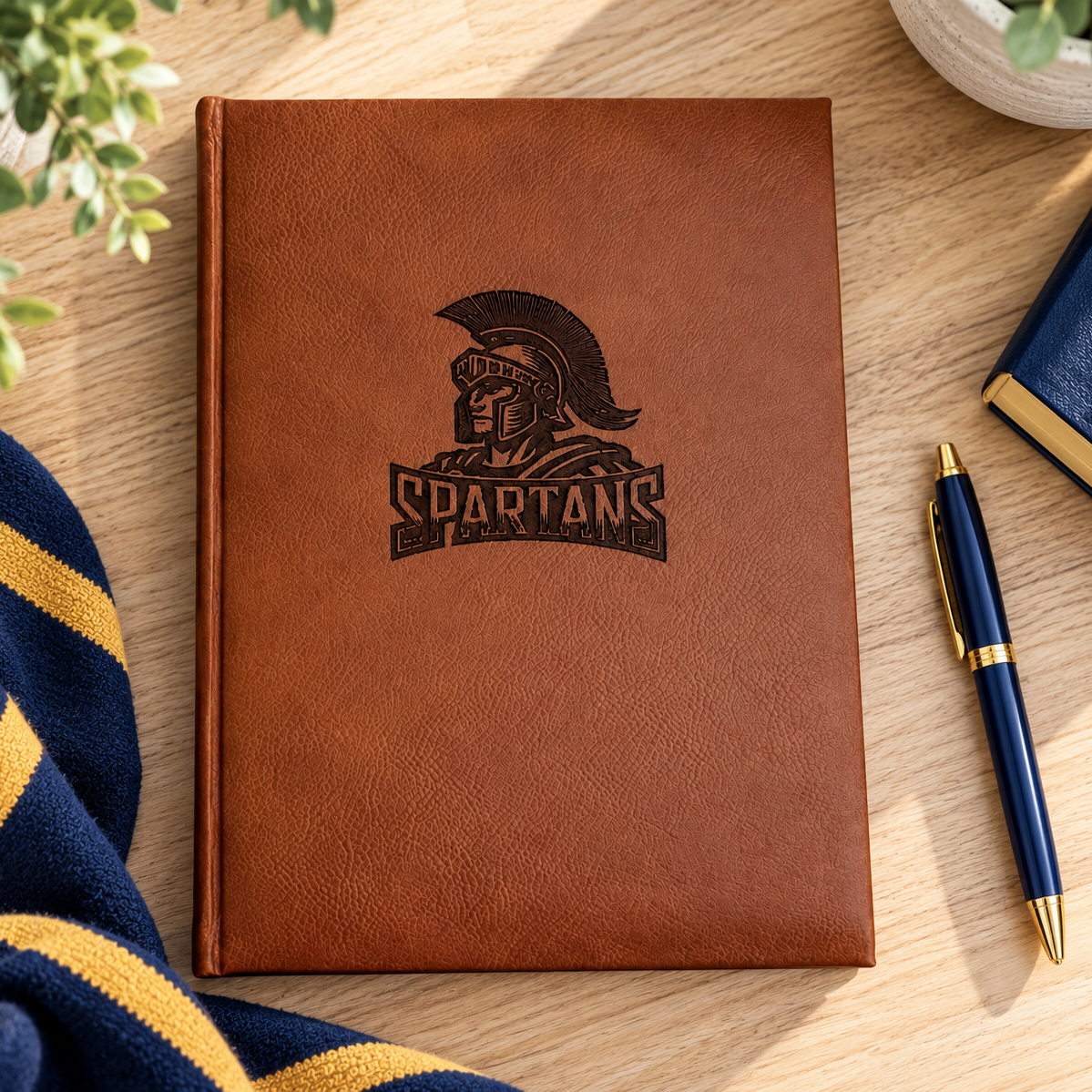 Spartans Leatherette Journal