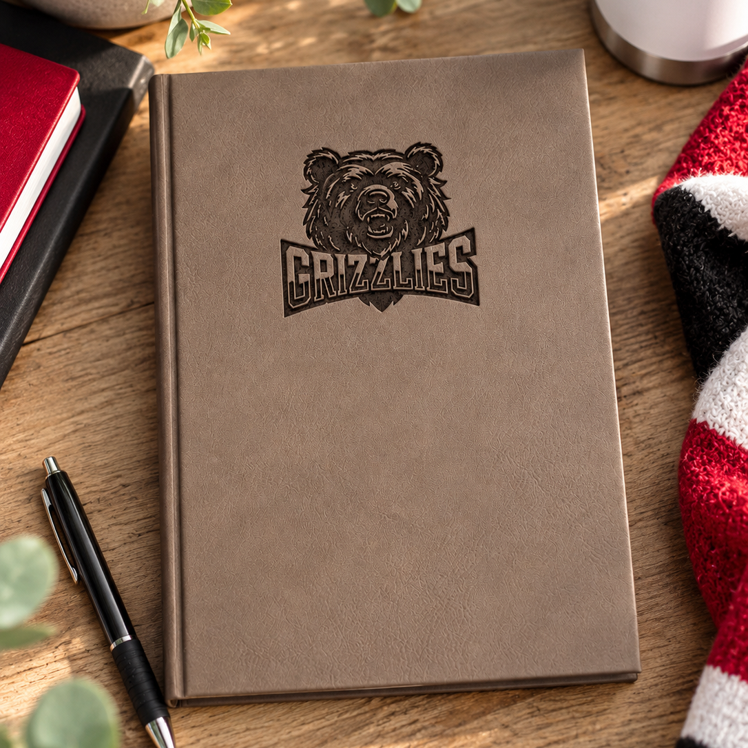 Grizzly Leatherette Journal