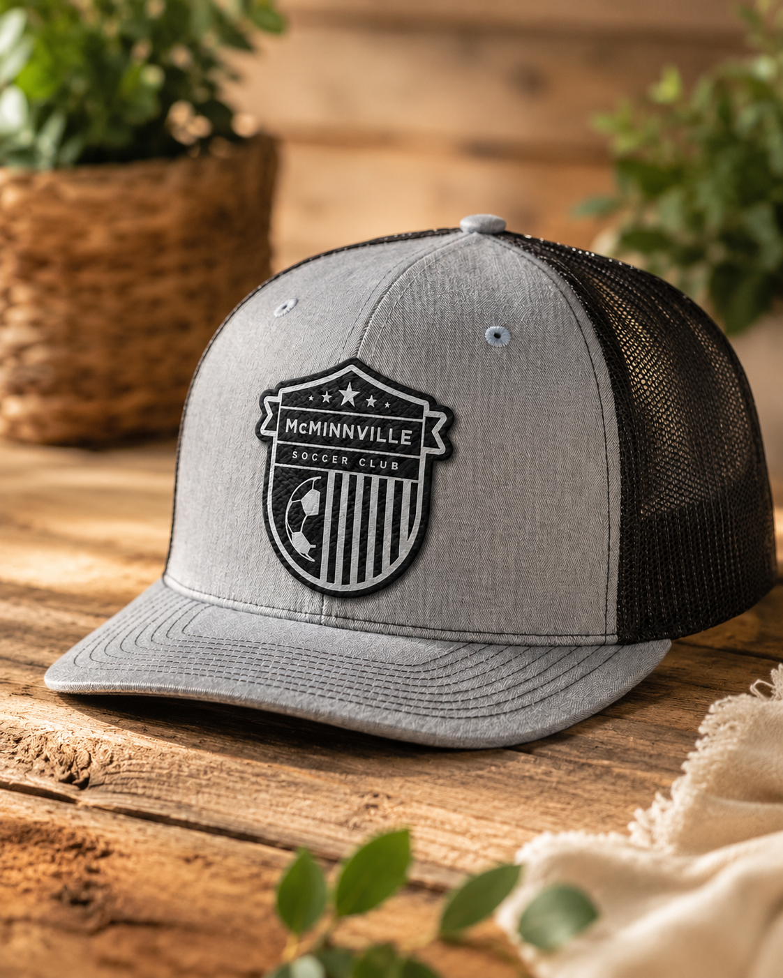 Heather Gray/Black - MSC Patch Black/Silver