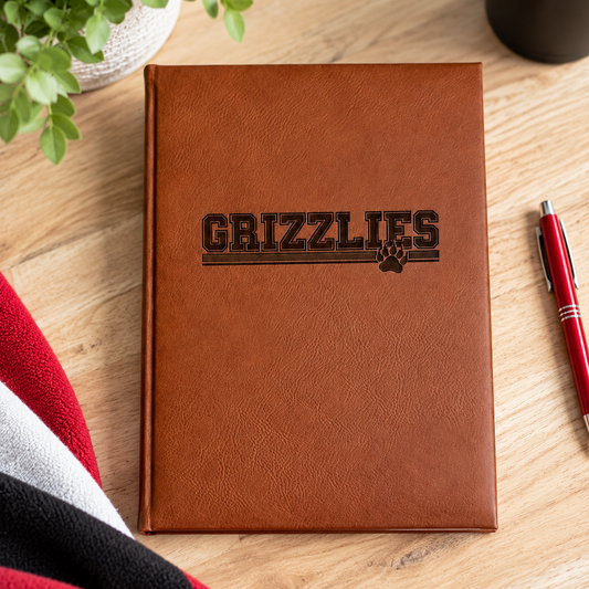 Grizzlies Leatherette Journal