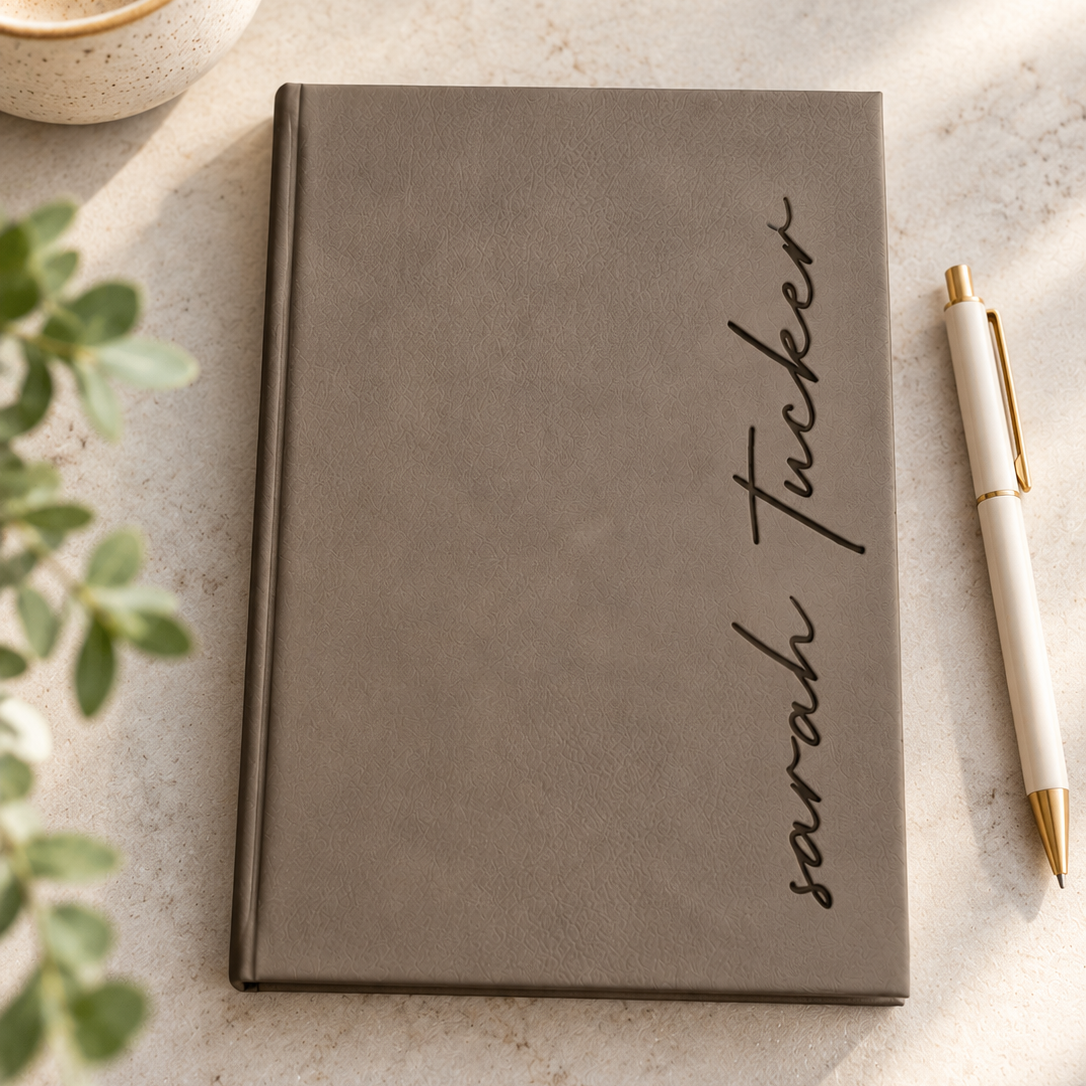 Script Name Leatherette Journal