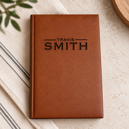 The Classic Personalized Leatherette Journal