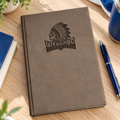 Warriors Leatherette Journal