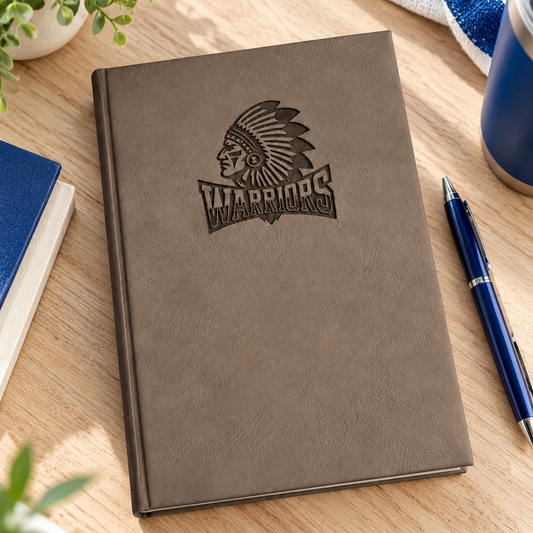 Warriors Leatherette Journal