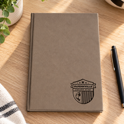 McMinnville Soccer Club Leatherette Journal