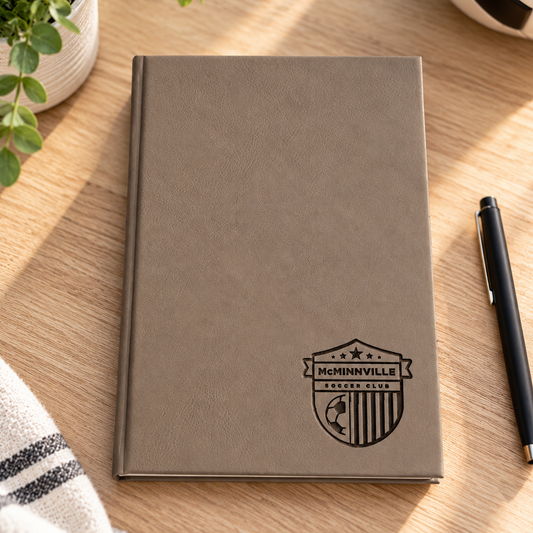 McMinnville Soccer Club Leatherette Journal