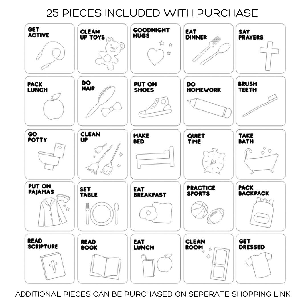 Chore Chart - Daytime/Evening