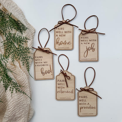 Wine Bottle Gift Tags