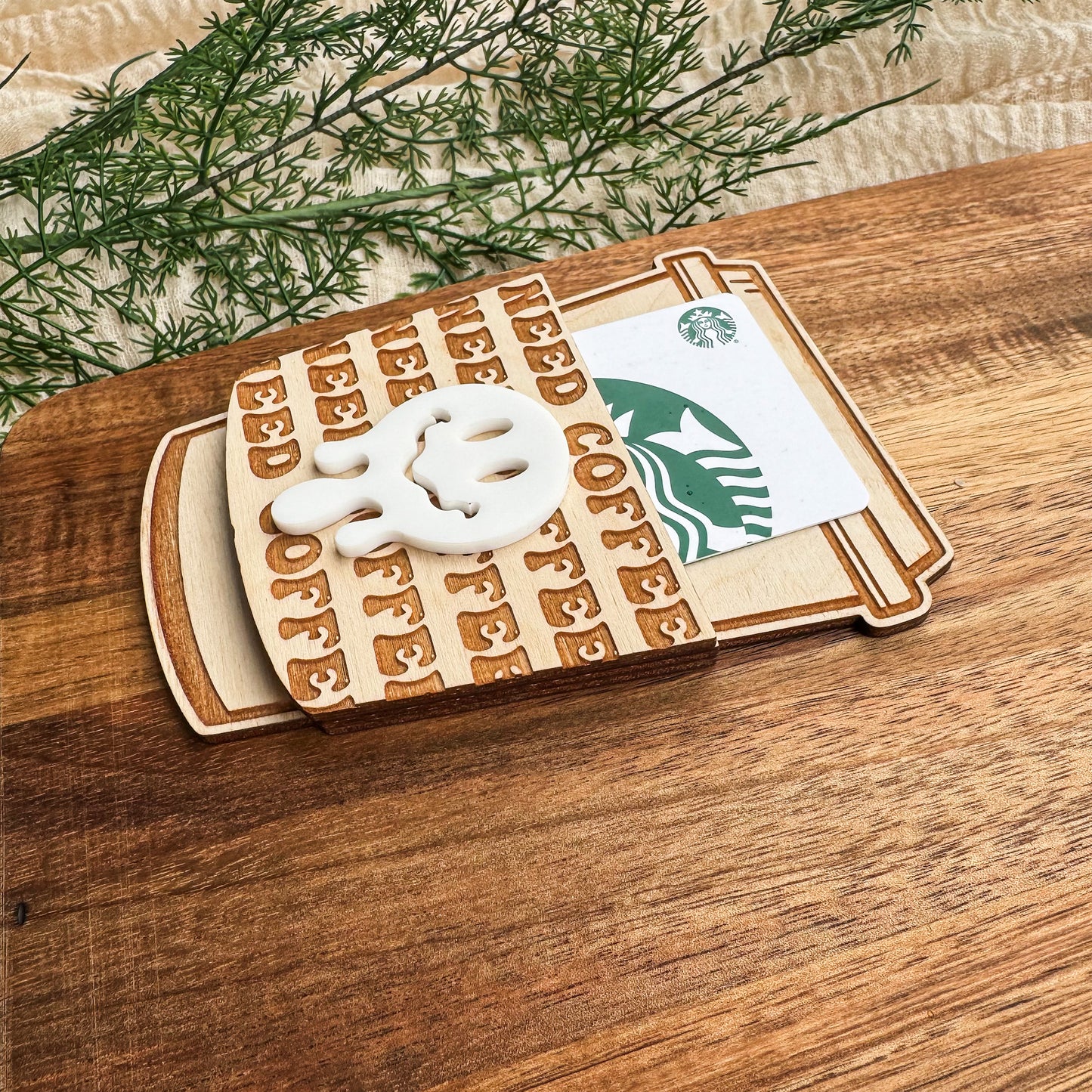 Coffee Gift Card Holder