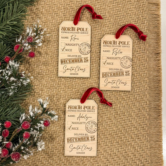 Santa Delivery Gift Tag