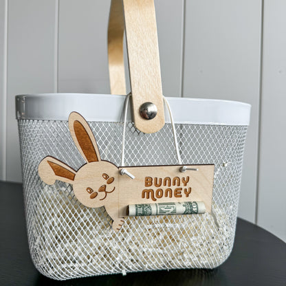 Bunny Money Easter Tag