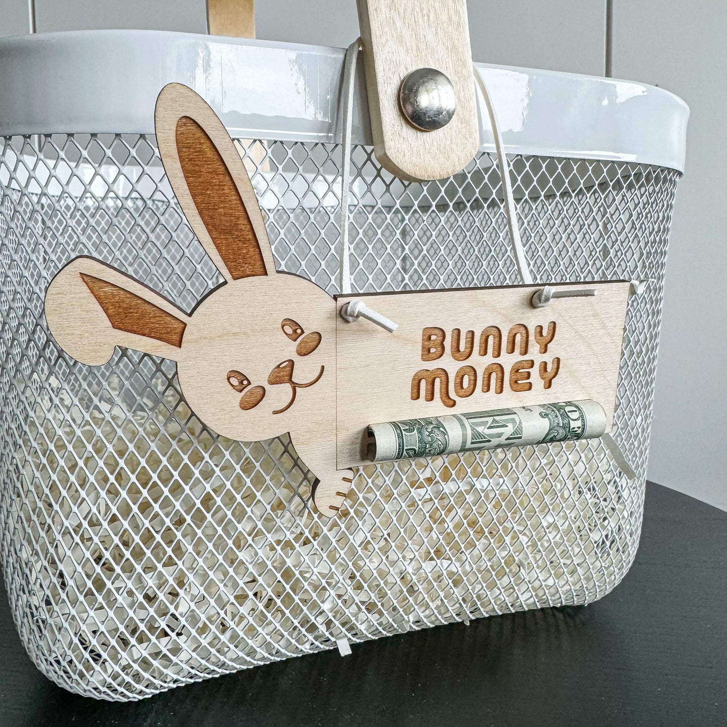 Bunny Money Easter Tag