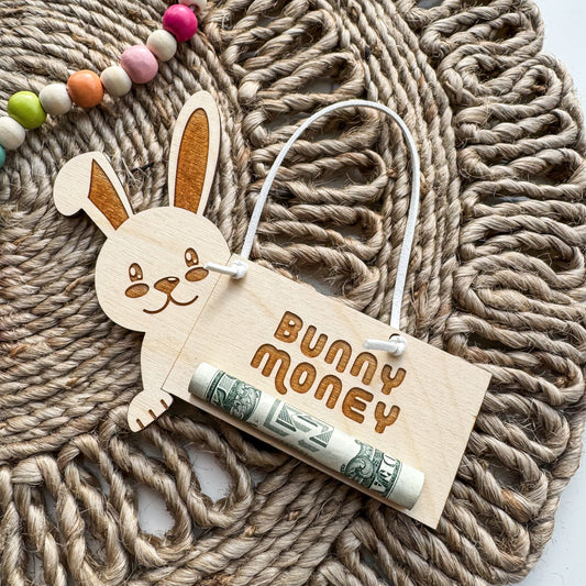 Bunny Money Easter Tag